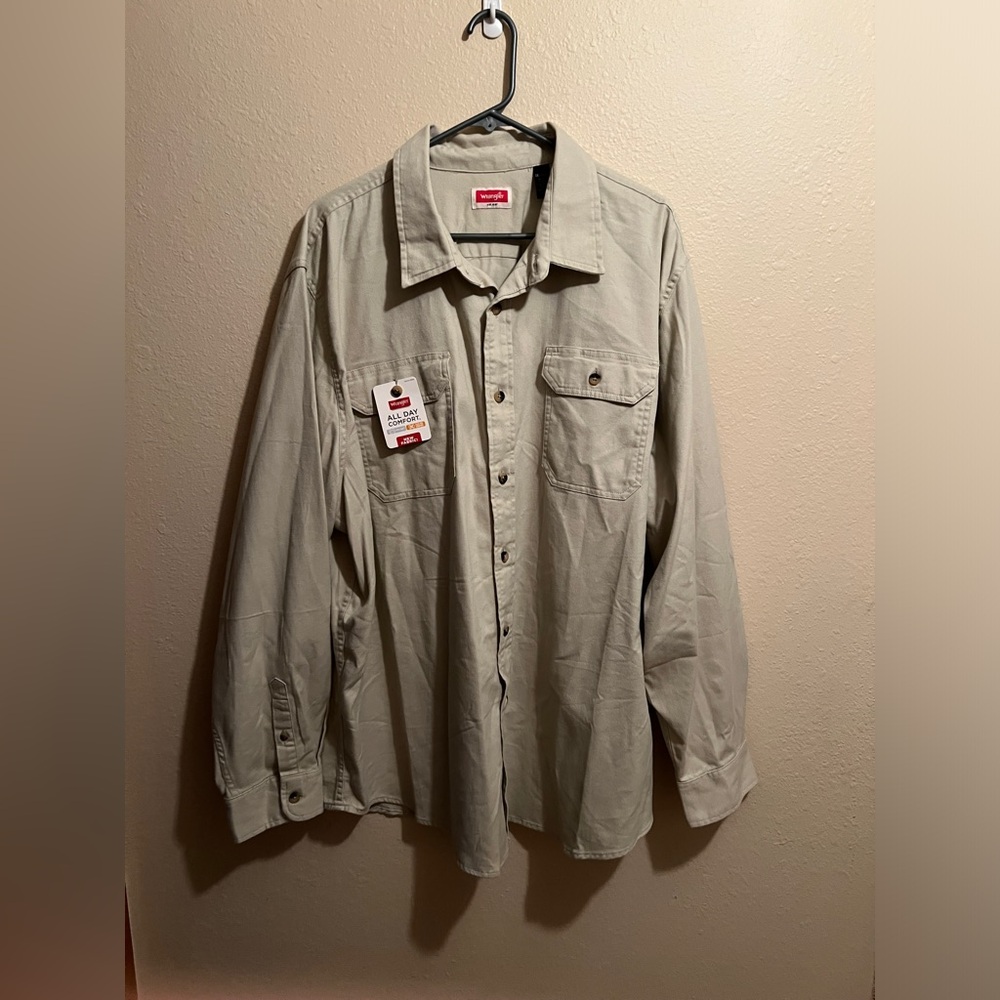 2XL Wrangler Long Sleeve Shirt